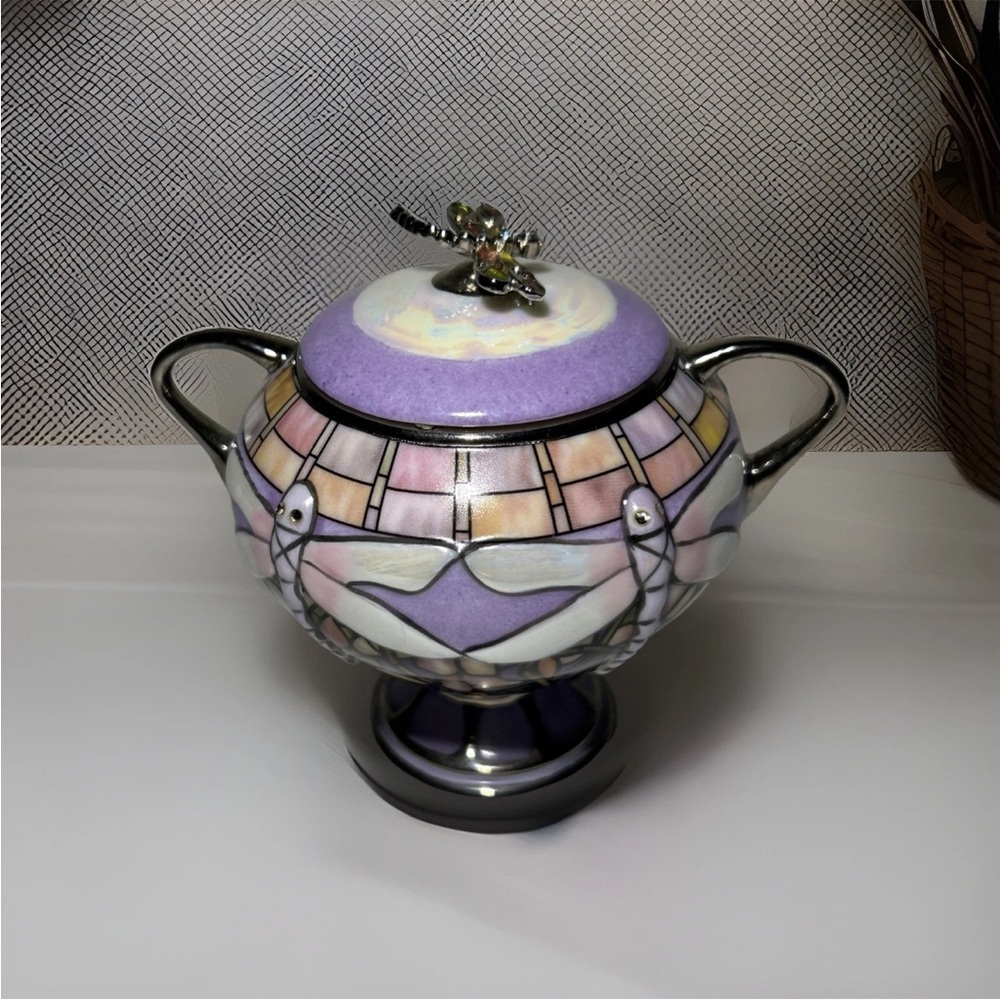 💴Sold💴 
Ardleigh Elliott  Music Box Dragonfly w/Rhinestones Starbright Cematis